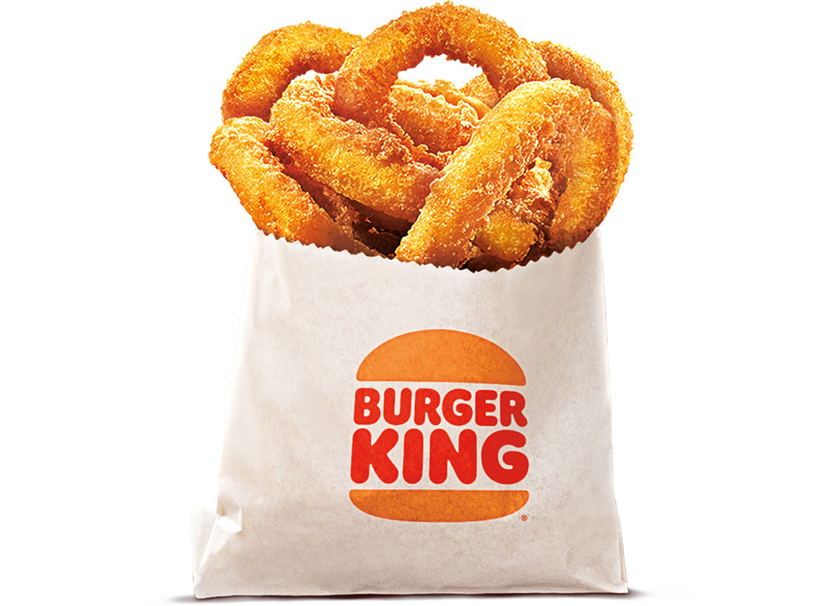 Burger King Onion Rings Hamburger French fries, onion rings, food, onion  png | PNGEgg