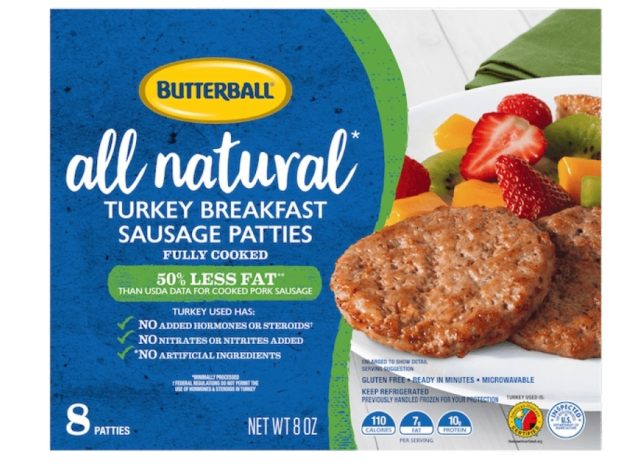 butterball turkey sausage patties