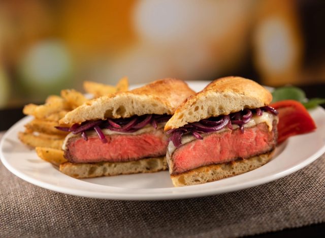 capital grille ribeye sandwich