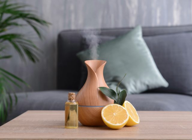 diffuser with essential oil