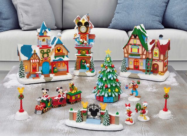 disney holiday village set