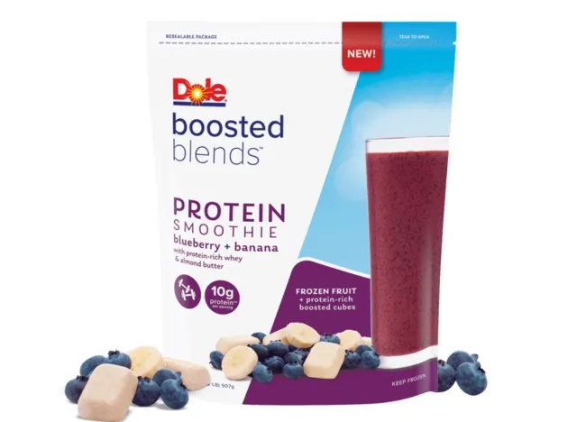 dole boosted blends protein smoothie