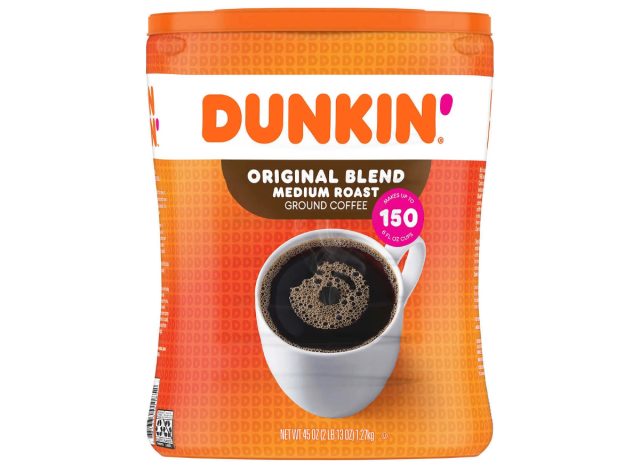 dunkin' original blend medium roast ground coffee