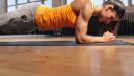 forearm plank, concept of lower-belly workout