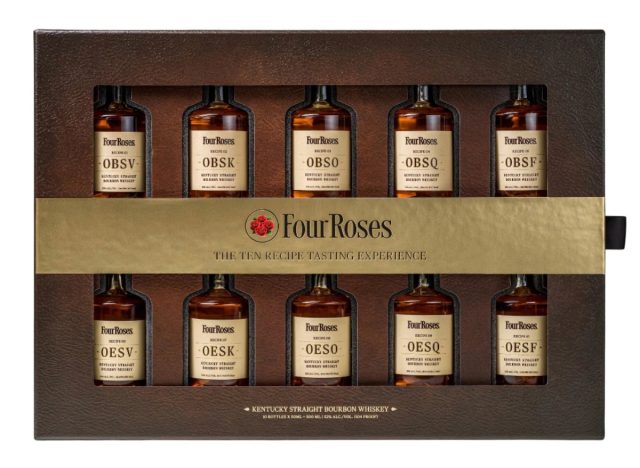 four roses the ten recipe tasting experience