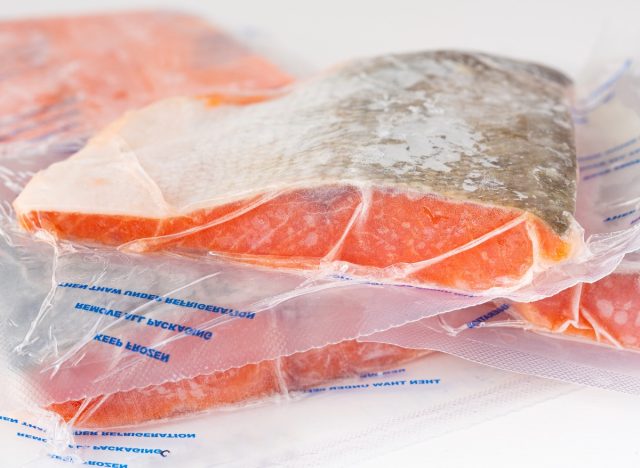 frozen alaskan sockeye