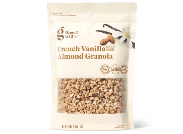 good gather french vanilla almond granola