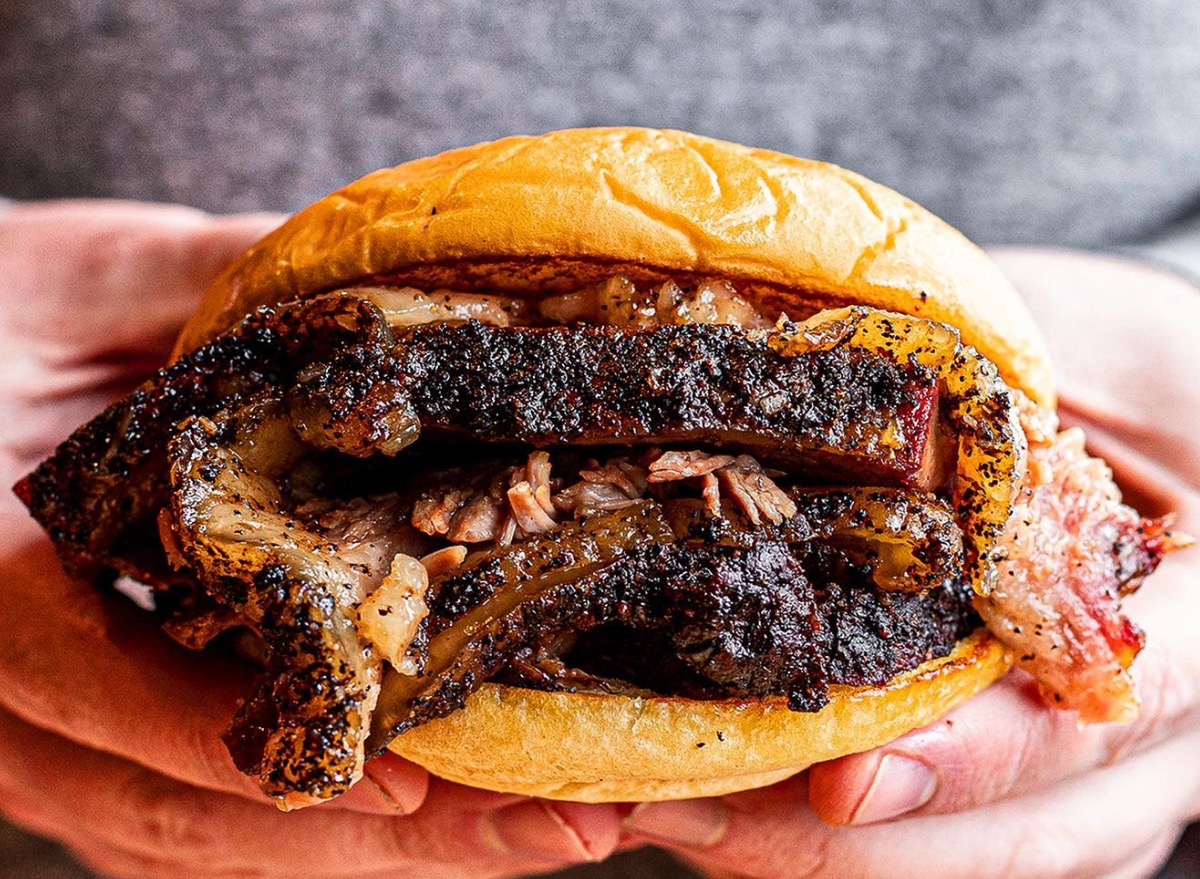 The #1 Unhealthiest Sandwich at 12 Major BBQ Chains