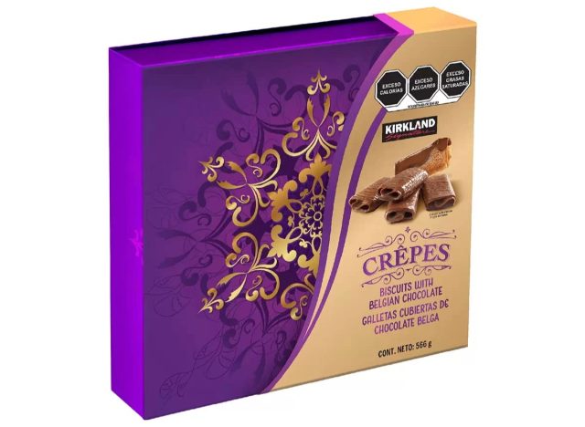 kirkland signature crepe biscuits with belgian chocolate