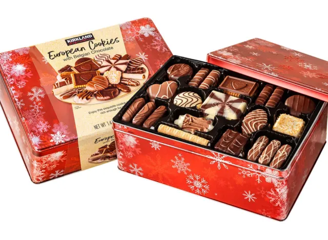 kirkland signature european cookies with belgian chocolate