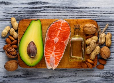 low-fat diet for weight loss, healthy fats concept