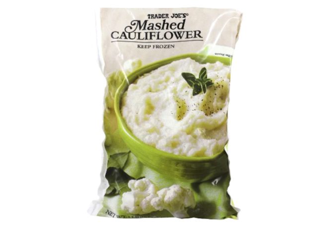 mashed cauliflower Trader Joe's