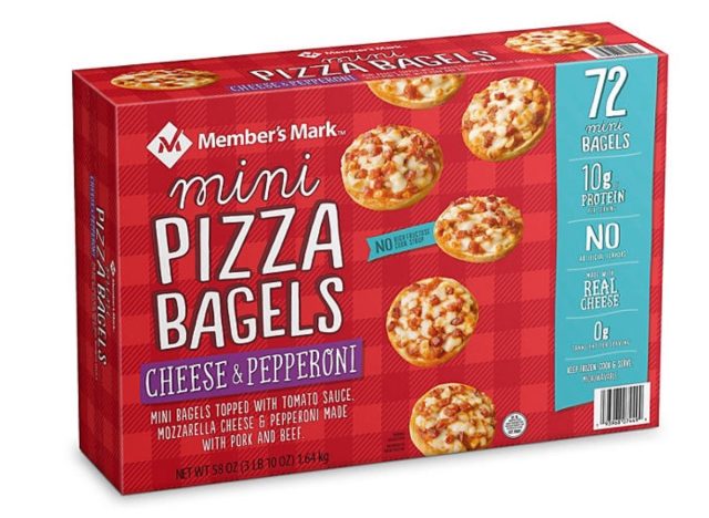 members mark pizza bagels