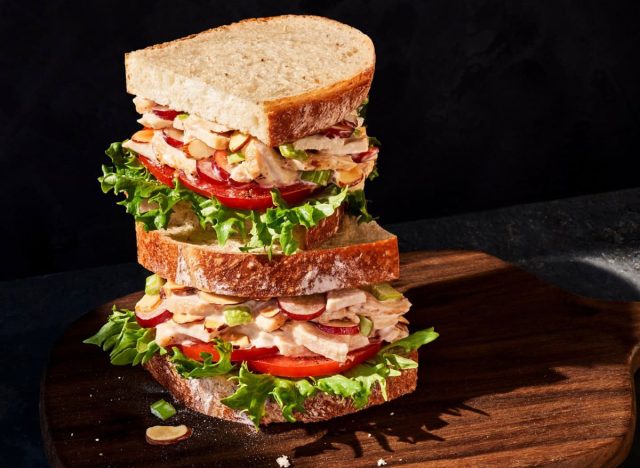 Panera Bread Napa Almond Chicken Salad Sandwich