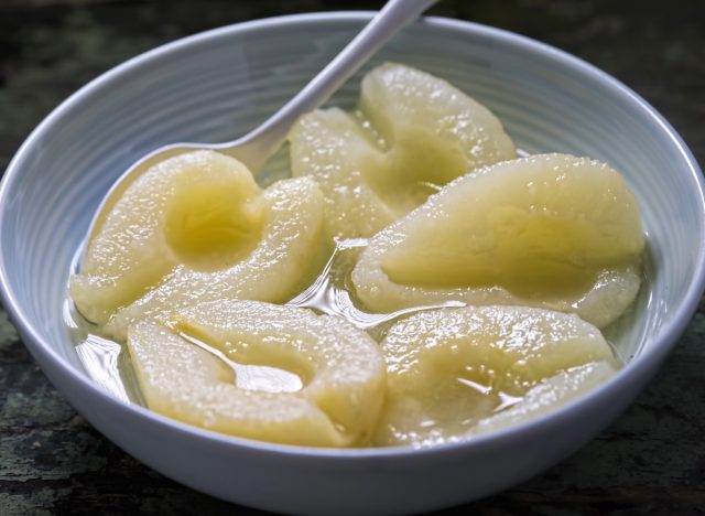 pears in syrup