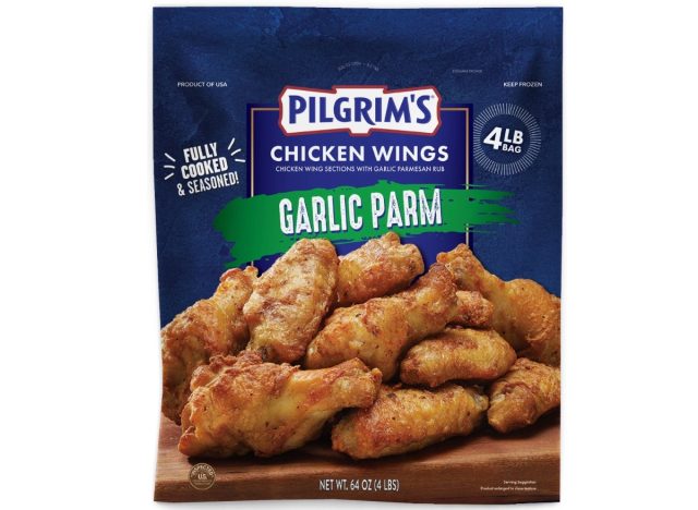 pilgrims garlic parm chicken wings