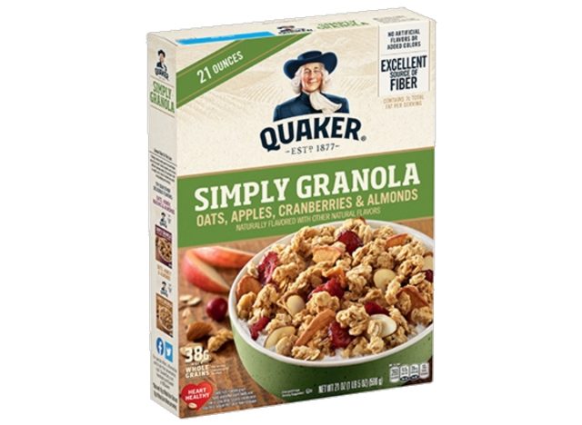 quaker simply granola