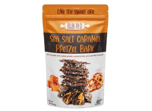 rolling pin co. sea salt caramel pretzel bark