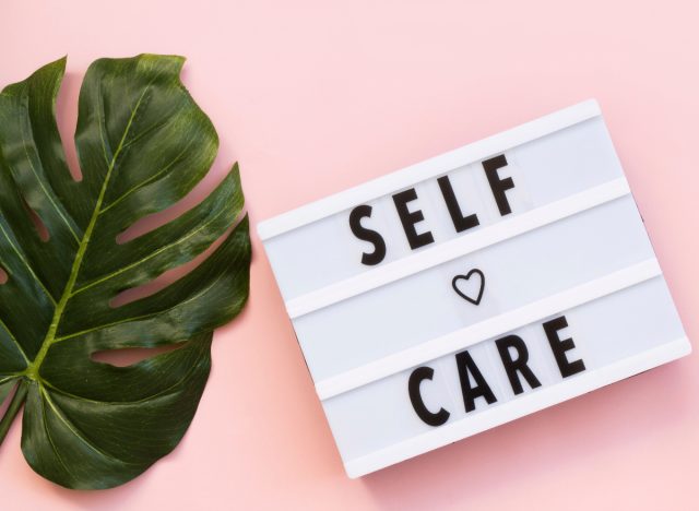 self-care concept