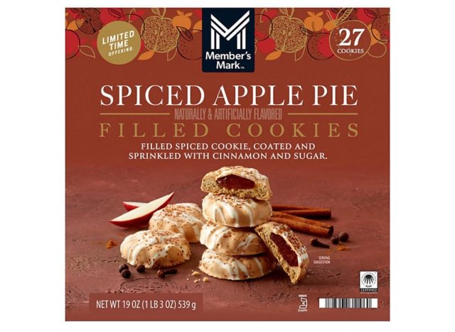 member's mark sliced apple pie cookies
