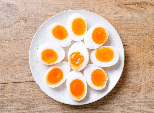 soft boiled eggs