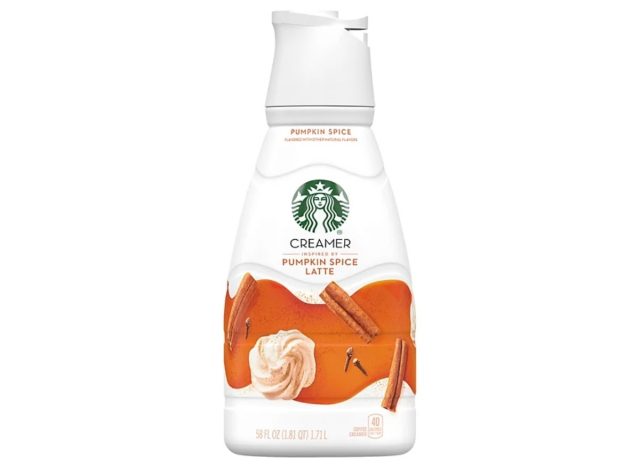 starbucks pumpkin spice latte creamer