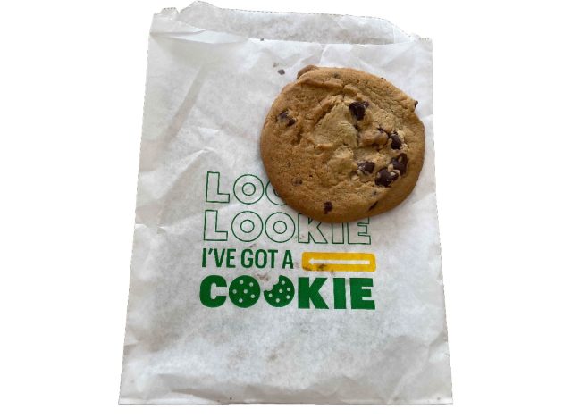 subway cookie