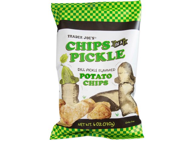 trader joe's chips in a pickle