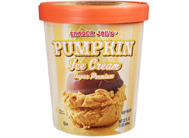 trader joe's pumpkin ice cream