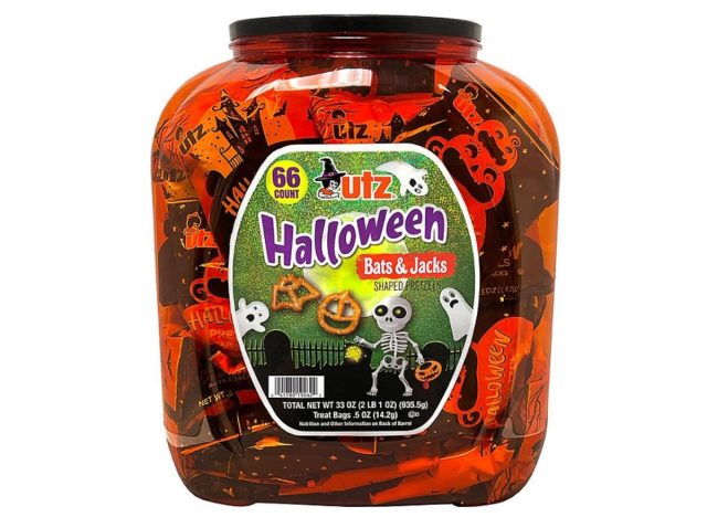 utz halloween barrel