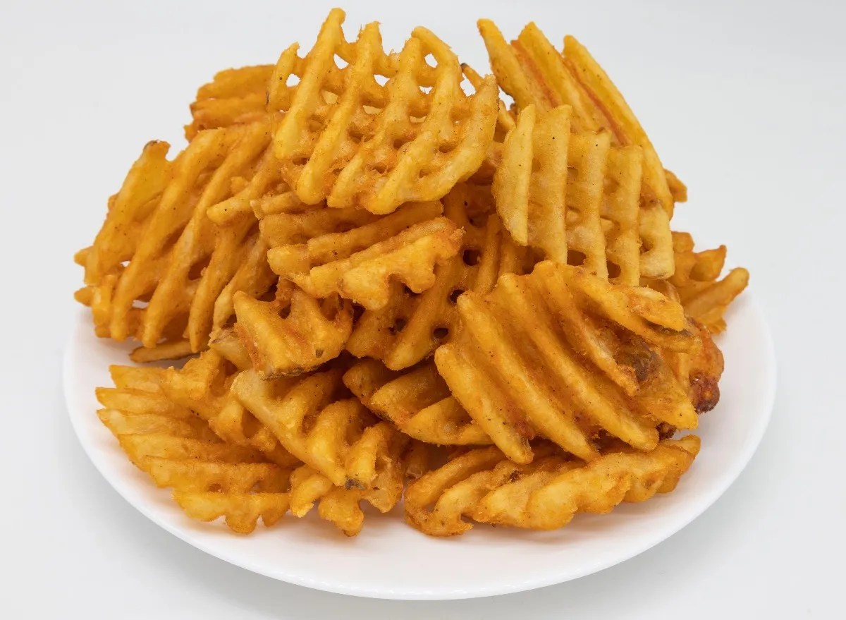 You've Got to See How Waffle Fries Are Actually Made