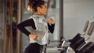 woman treadmill sprints, concept of weight loss workouts for women