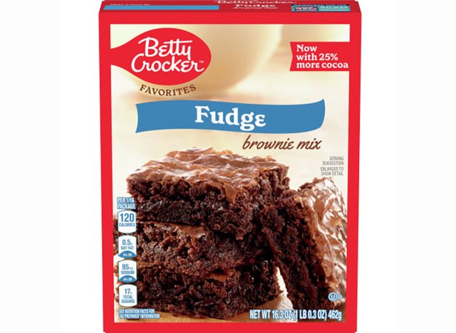 Betty Crocker Fudge Brownie mix