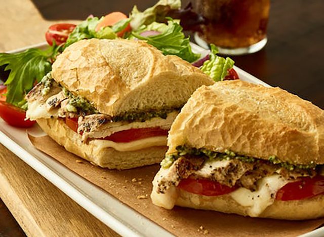 Chicken Caprese Sandwich at Carrabba's