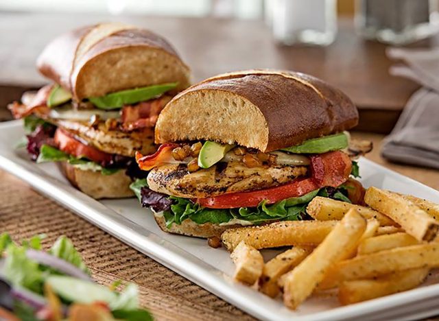 Chili's Bacon Avocado Grilled Chicken Sandwich