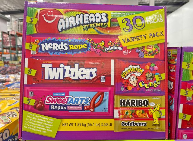 30-count pack of Airheads Xtremes, Nerds Rope or Twizzlers at Costco