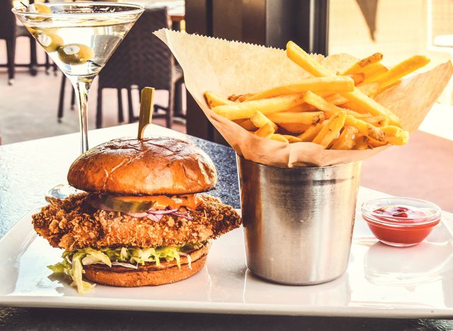 Del Frisco Grille's Southern Fried Chicken Sandwich