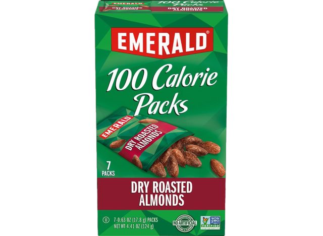 Emerald Almonds 100 Calorie Packs Dry Roasted