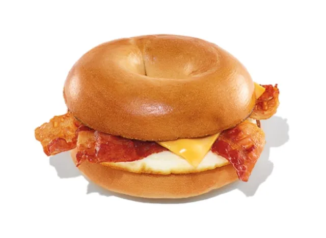 Dunkin' breakfast sandwich