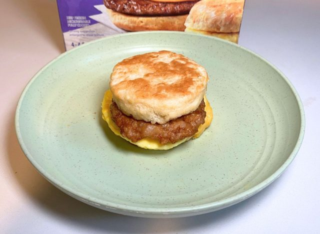 Great Value Sausage, Egg & Cheese Biscuit Sandwich