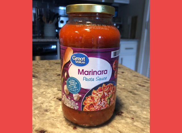 Walmart Great Value Marinara Pasta Sauce