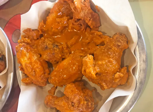 Original style Buffalo wings at Hooters