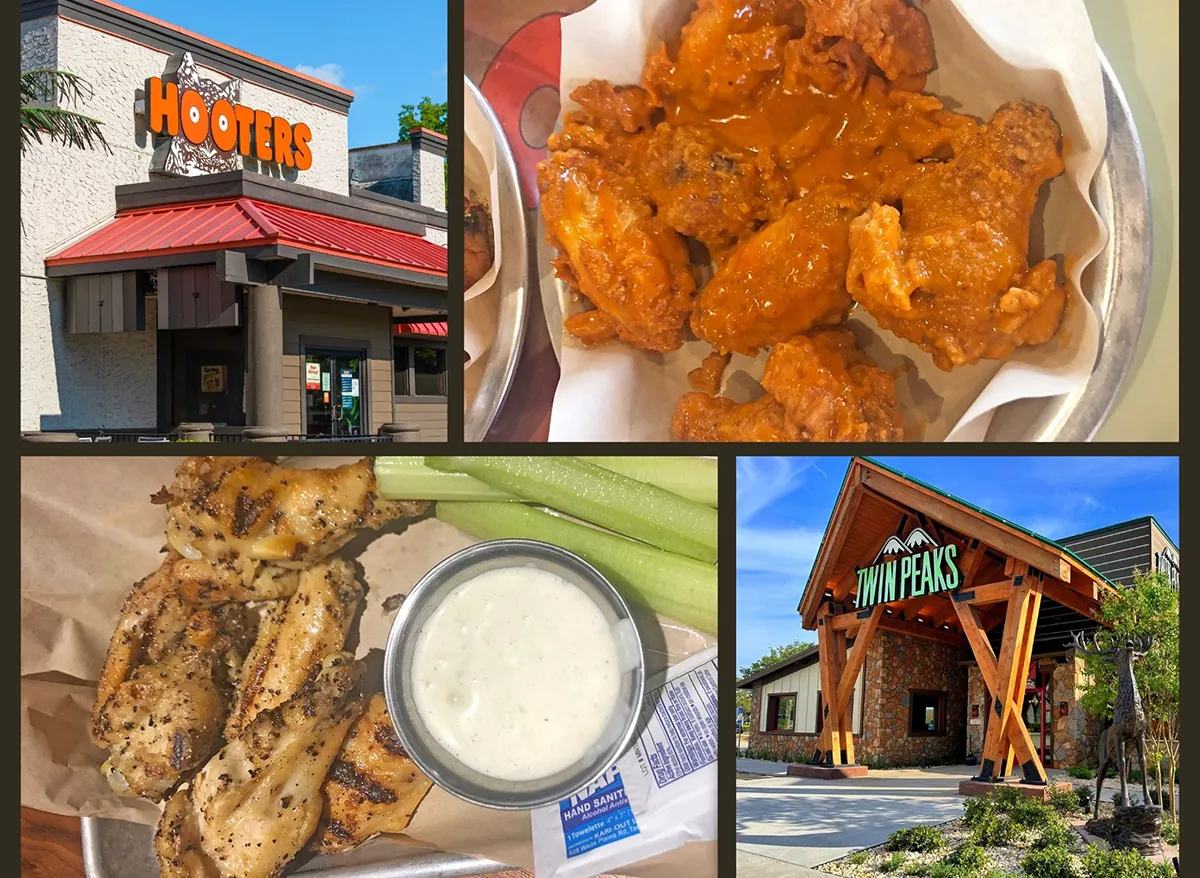 Hooters vs. Twin Peaks: Chicken Wings Taste Test