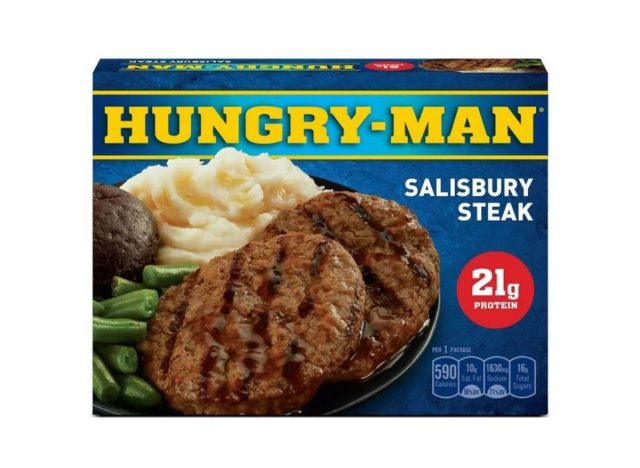 Hungry man salisbury steak