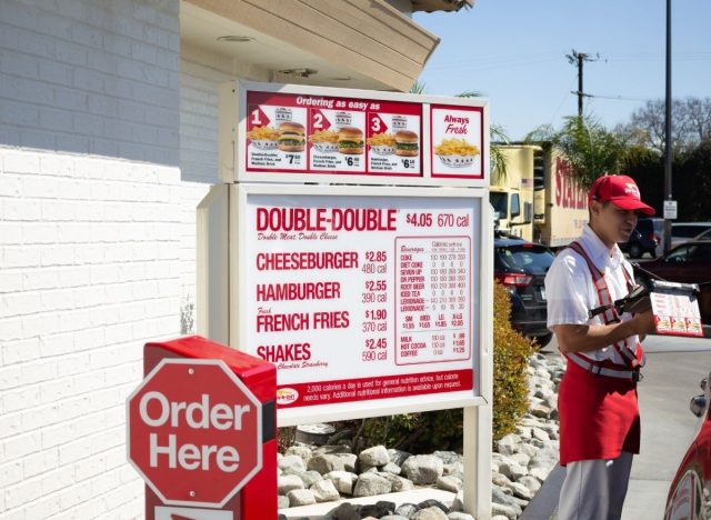 In-N-Out drive-thru