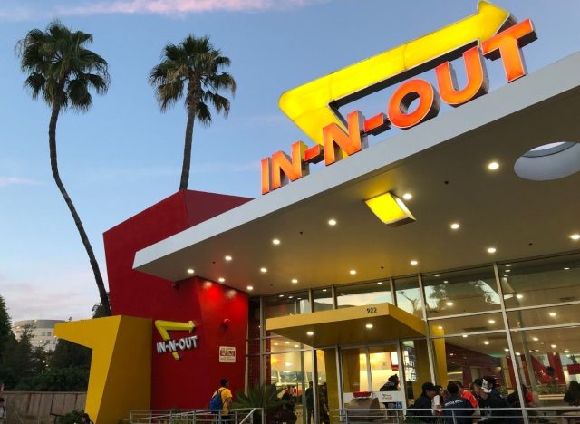In-N-Out palm trees