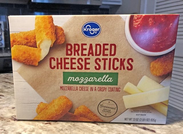 Kroger brand frozen mozzarella sticks