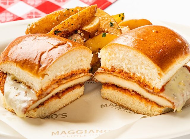 Maggiano's Chicken Parmesan Sandwich