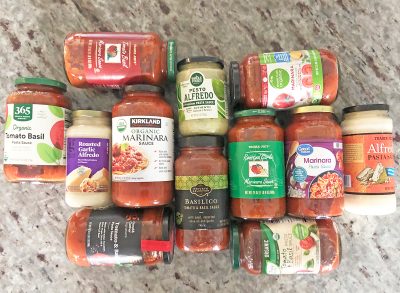 Store brand pasta sauce taste test