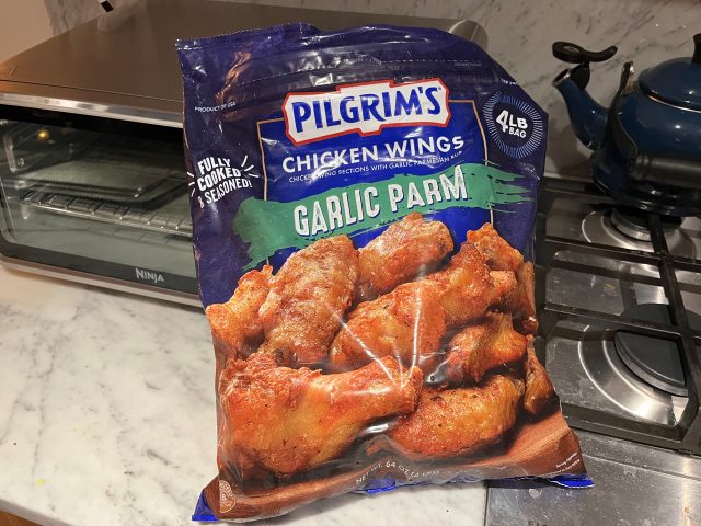 Pilgrim's Garlic Parmesan Chicken Wings from Costco